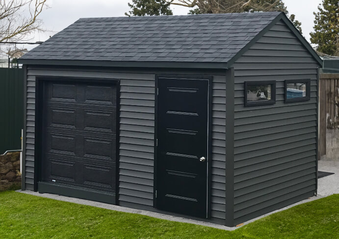 Cabanons Trois Lacs - Réalisation - Garage 2 versants